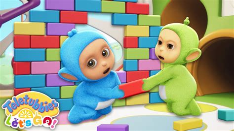 Tiddlytubbies Learn To Share And Play With Building Blocks