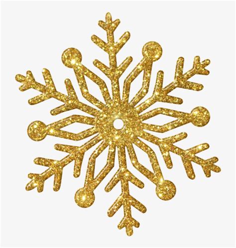 Gold Snowflake Png Christmas White Snowflake Png PNG Image