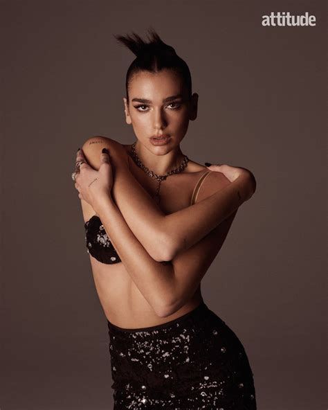 Dua Lipa Photoshoot For Attitude Magazine December 2020 • Celebmafia