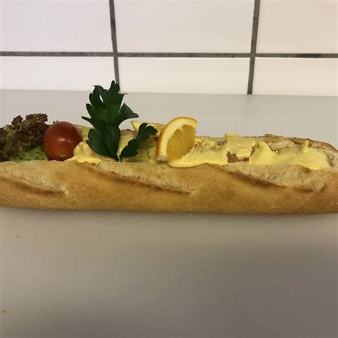 Baguette Kyckling Curryr Ra Catering Ica Supermarket Stenby