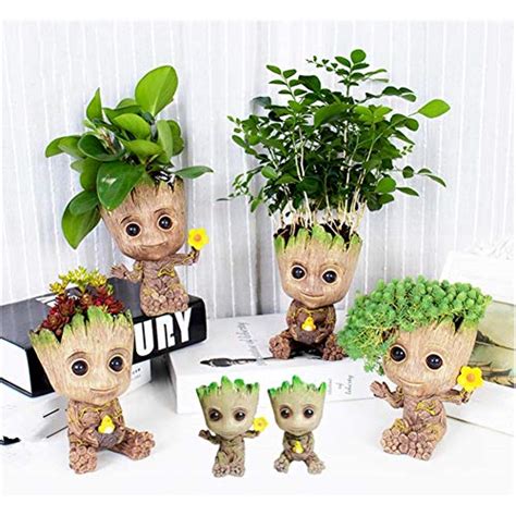 Groot Planter Baby Groot Flower Pot Garden Pots Flowerpot Treeman Groot