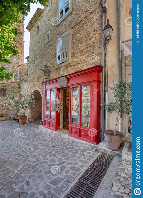 Moustiers Sainte Marie Village In Provence France Editorial Image