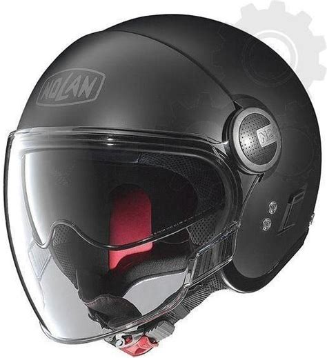 Kask Motocyklowy Nolan N21 Visor Otwarty Classic 10 Flat Black Czarny