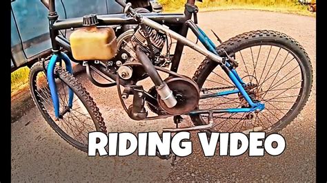 Crappy Homemade Motorized Bike Youtube