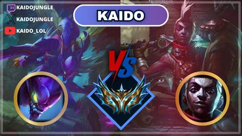 Rank 1 Kha Zix Kha Zix Vs Ekko 18 Kills Kaido Season 14 Jungle