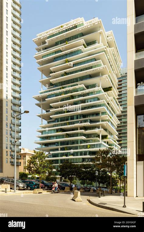 LEBANON, BEIRUT, DOWNTOWN BEIRUT, BEIRUT TERRACES BUILDING (ARCHITECT ...