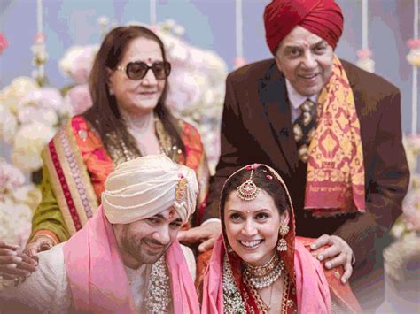 Karan Deol Shares Unseen Pics From His Wedding Dharmendras Wife