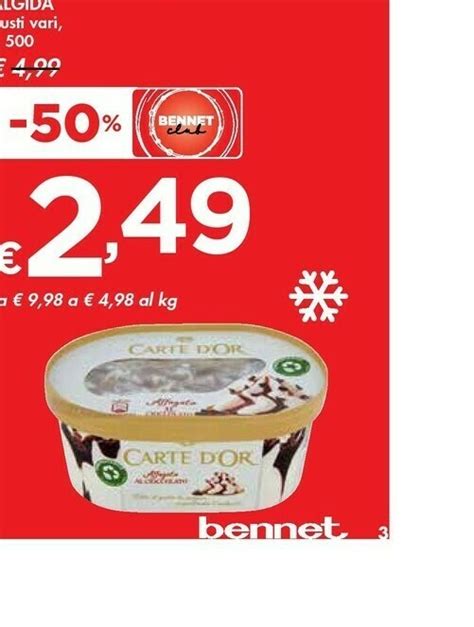 Algida Carte D Or Affogato Al Cioccolato 500 G Ml Offerta Di Bennet