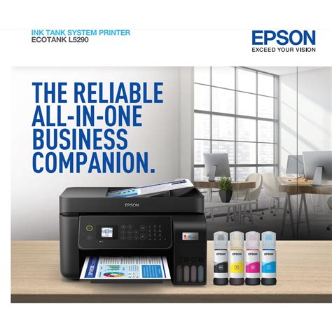 Epson Ecotank L5290 A4 Wi Fi All In One Ink Tank Printer Shopee Philippines