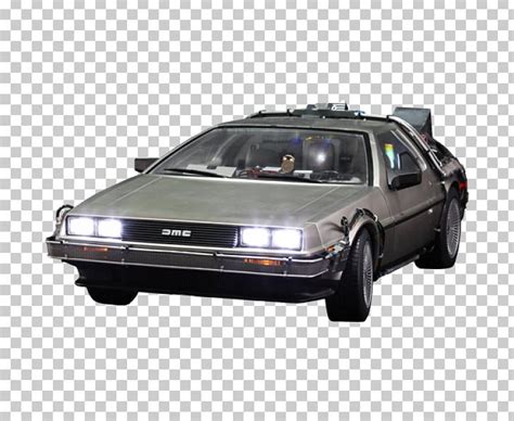 Marty McFly DeLorean DMC-12 Dr. Emmett Brown Car DeLorean Time Machine ...