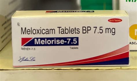 Meloxicam 7 5Mg Tablets At 200 Stripe In Surat ID 2851773615488