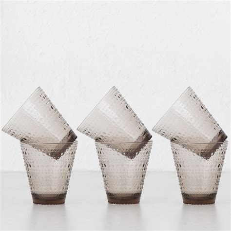 Iittala Kastehelmi Tumbler Glass Linen Set Of 6 Living By Design