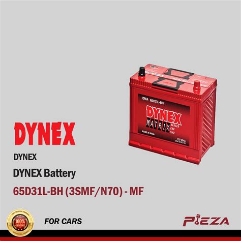 DYNEX Battery 65D31L BH 3SMF N70 MF Pieza Automotive PH