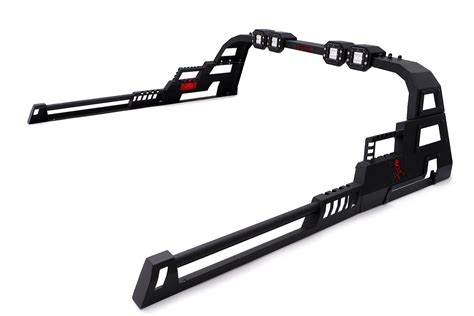 Toyota Hilux Dakar Rollbar Rollback Uyumlu Siyah Işıklı Medium