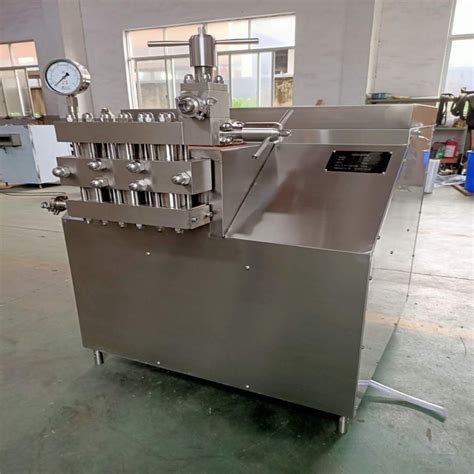 Stainless Steel High Pressure Homogenizer Pasteurizer For Milk Yogurt