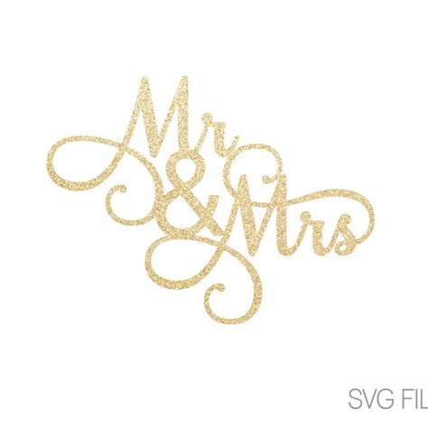 Mr Mrs Svg Mr And Mrs Cake Topper Svg Wedding Cake Topper Etsy Canada