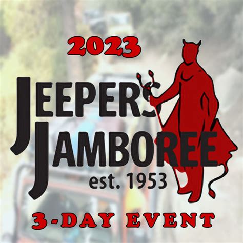 Trip Registration – Jeepers Jamboree