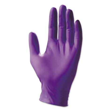 Kimberly Clark Purple Nitrile Sterile Exam Gloves Mil Aql