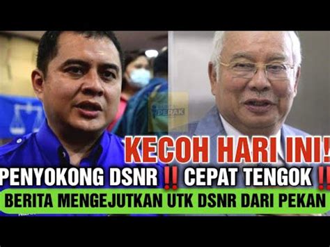 Wah Penyokong Najib Cepat Tengok Berita Baik Mengejutkan Dari Pekan