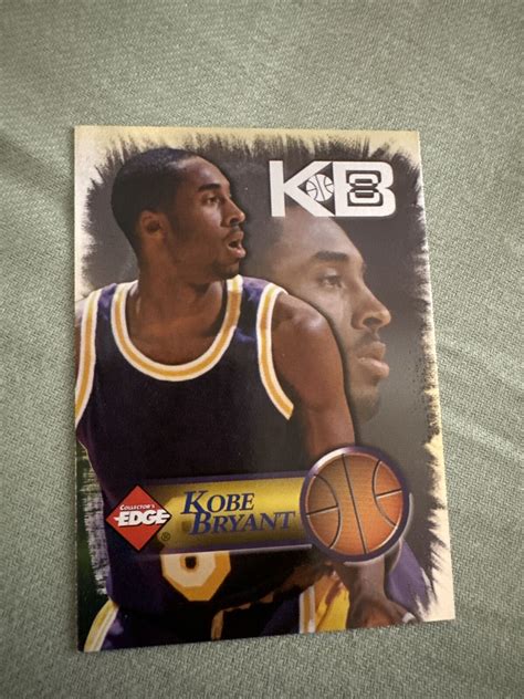 1998 Collector S Edge Impulse KB8 3 Kobe Bryant PSA 8 LAKERS MVP HOF