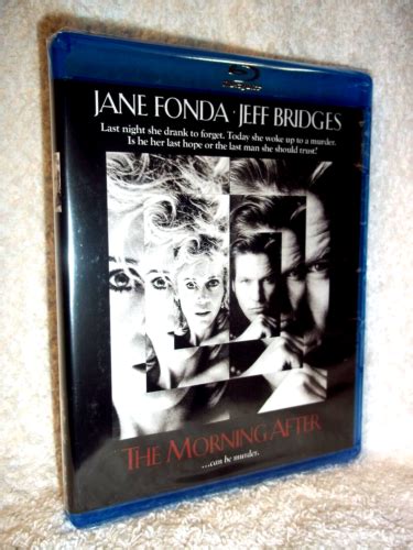 The Morning After Blu Ray New Jane Fonda Jeff Bridges Suspense