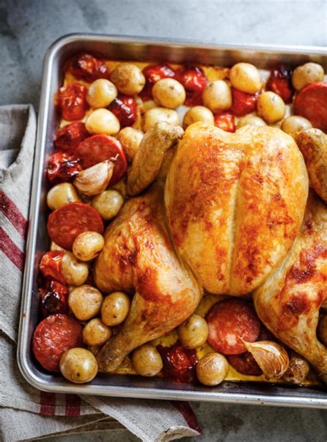 Roasted Chicken With Chorizo And Lemon Ricardo