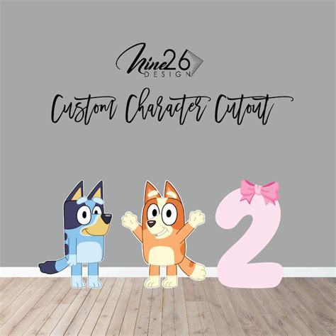 Bluey Characters Clipart - Etsy