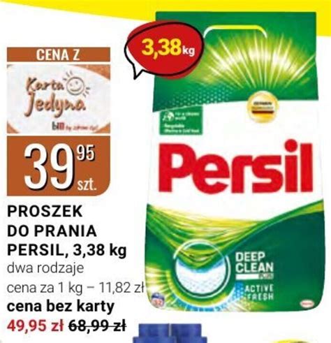 Promocja Persil Proszek Do Prania 3 38kg 2 Rodzaje W Bi1