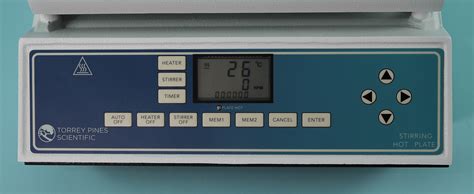 Digital Stirring Hot Plates Non Programmable Torrey Pines Scientific