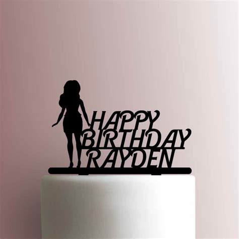 Barbie Happy Birthday Cake Topper Tranetbiologiaufrjbr