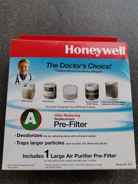 Honeywell Hrf Ap Filter A Universal Carbon Pre Filter Furniture