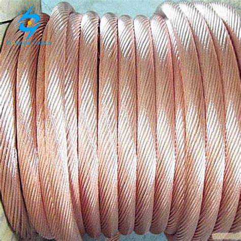 Stranded Soft Drawn Bright Bare Copper Ground Wire