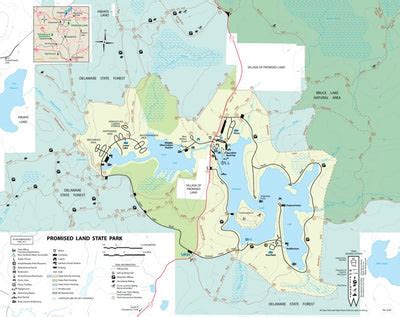 Promised Land State Park Map by Avenza Systems Inc. | Avenza Maps