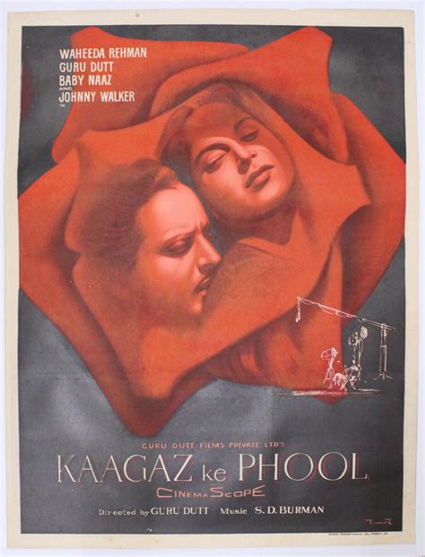 Buy Kaagaz Ke Phool 1973 Original Bollywood Movie Poster Posterally