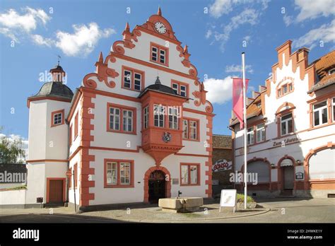 Renaissance Town Hall In Gonsenheim Mainz Rhineland Palatinate