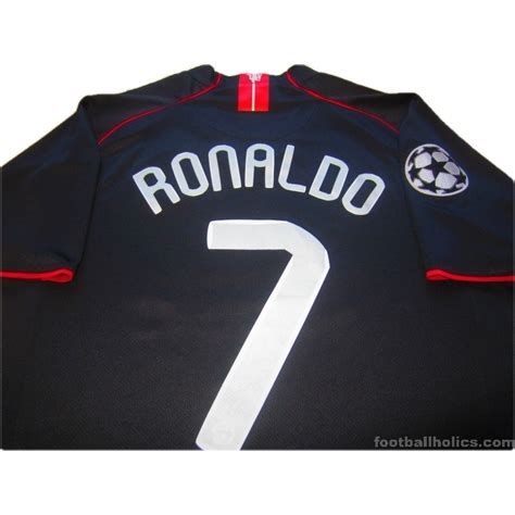 Manchester United Cl Away Shirt Ronaldo