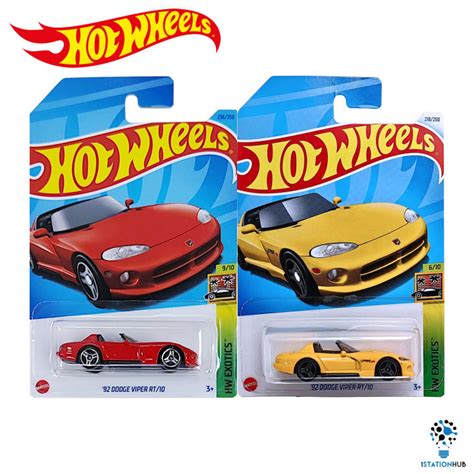 Hot Wheels HW Exotics 92 Dodge Viper RT 10 Hotwheels Car Collector