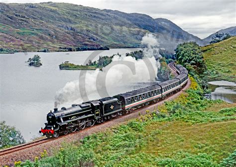 Rail Photoprints Preserved Steam Midland 44767 Loch Eilt 260893 BR441