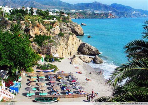 The Spectacular Nerja Beaches Costa Del Sol Spain Costa Del Sol