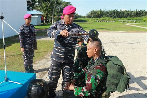 Danyonmarhanlan Xii Pimpin Upacara Penerimaan Bintara Remaja Dan