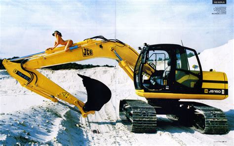 Hot Girl On Jcb Excavators Pinterest Heavy Equipment Tractor And Tonka Toys