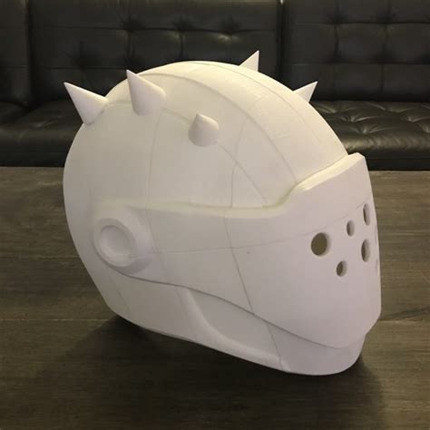 3D Print Rust Lord Helmet Fortnite Made With LEAPFROG CREATR HS Cults