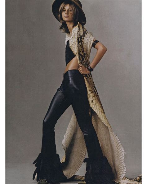 Gucci By Tom Ford Black Leather And Mink Fur Flared Pants Fw 1999 At