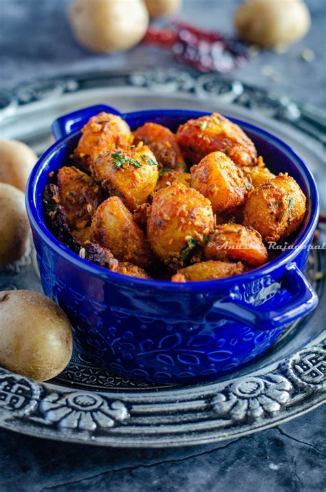 Jodhpuri Aloo Rajastani Baby Potato Curry Tomato Blues