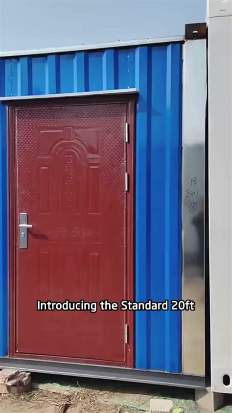 Standard Ft Portable Steel Container Prefabricated House Expandable