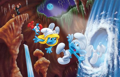 The Smurfs By Casey Sanborn At