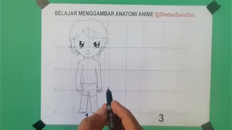 Belajar Menggambar Anatomi Anime Anime Sketsagambar Drawing Draw