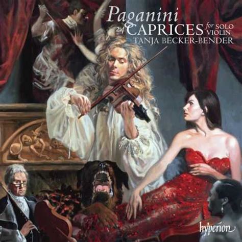 Tanja Becker Bender Paganini Caprices For Solo Violin Op