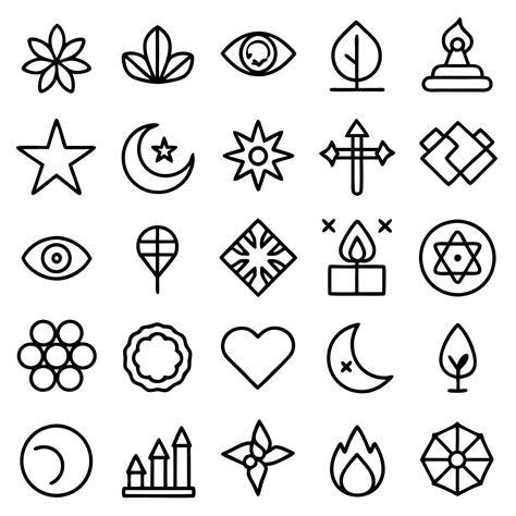 A collection of symbols including symbols including symbols and symbols