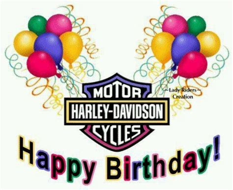 Happy Birthday Happy Birthday Harley Harley Davidson Birthday Happy